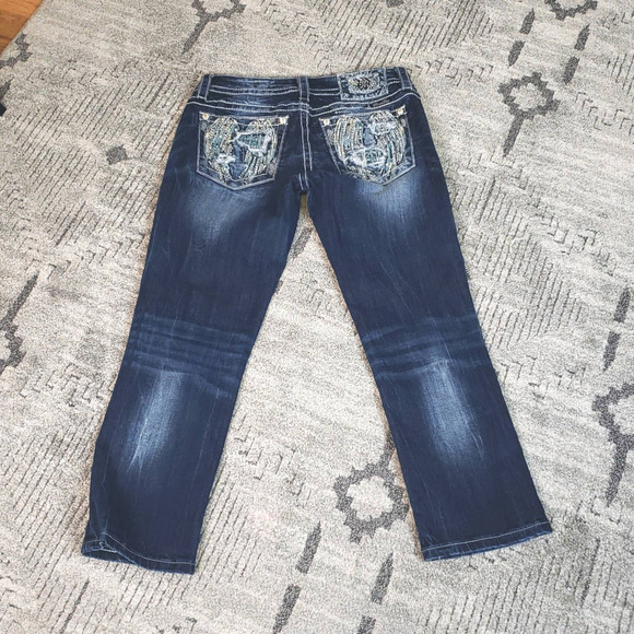 Miss Me Signature Crop Jeans size 27 - Picture 1 of 7